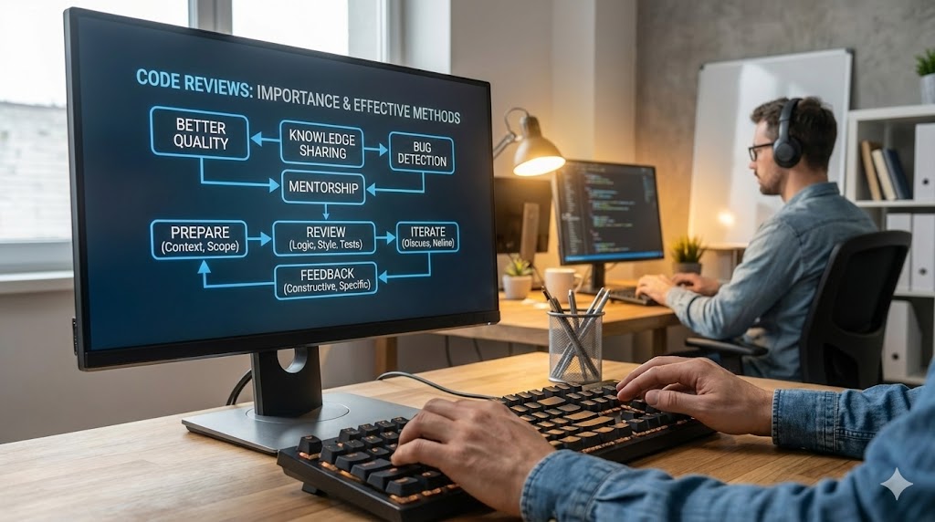 the importance of code reviews and how to do them effectively